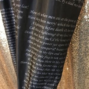 Black Milk clothing Romeo and Juliet leggings L